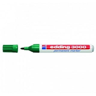 EDDING MARCADOR PERMANENTE 3000 VERDE EDDING MARCADOR PERMANENTE 3000 VERDE